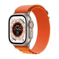 Apple Watch Ultra 2 (GPS + Cellular, 49mm) - Titanium Case with Orange Alpine Loop
