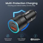 KDM High-Speed Dual Port Car Charger