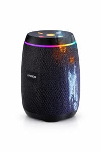 Kayroo Pulse Bluetooth Speaker – Powerful 360° Sound with Dynamic RGB LED Lighting & Mesh Grip