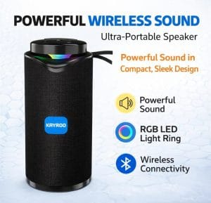 Kayroo Ultra-Portable RGB Wireless Speaker