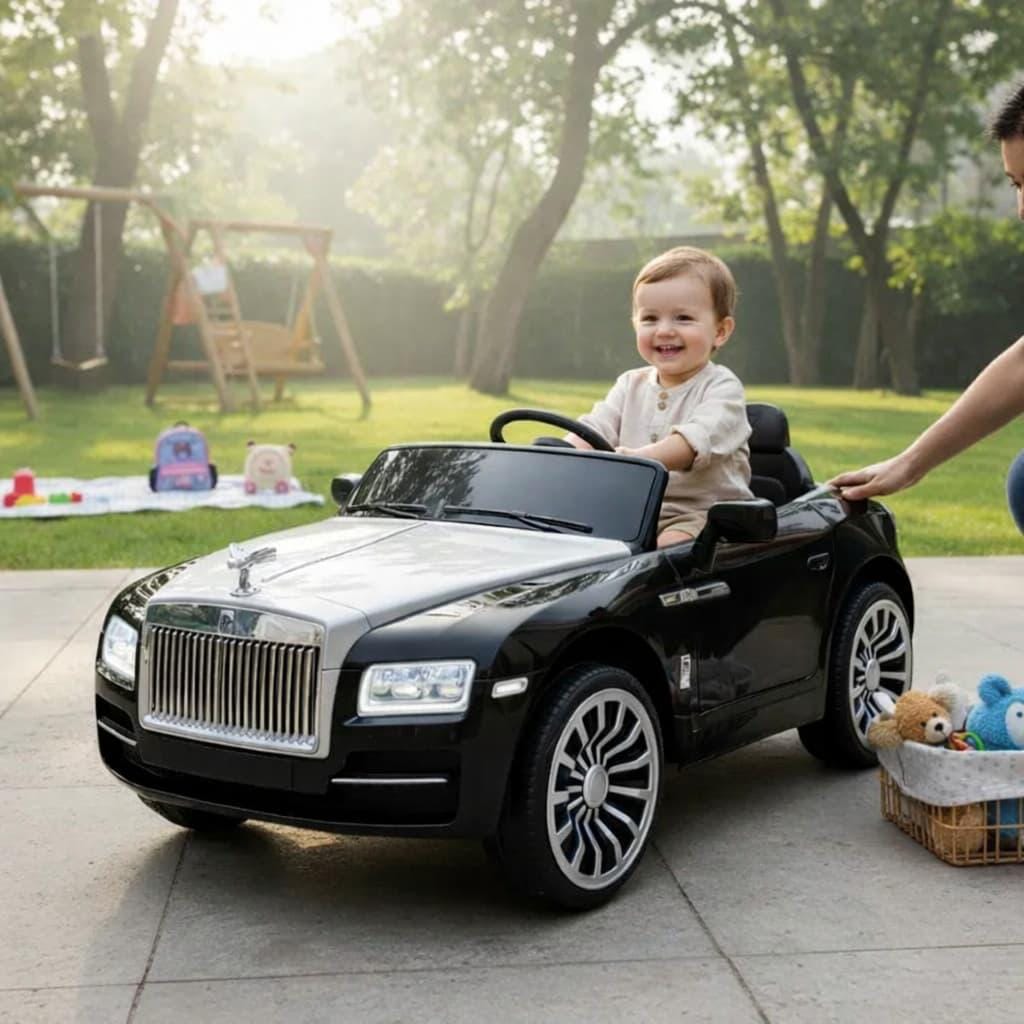 Kid's Car with Remote Control, LED Lights & Music