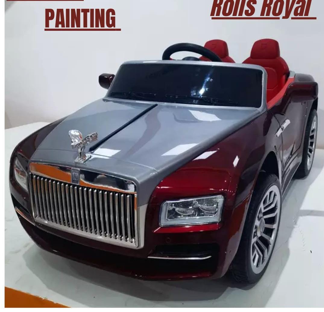 Kids Luxury Royal Car with LED Lights & Music
