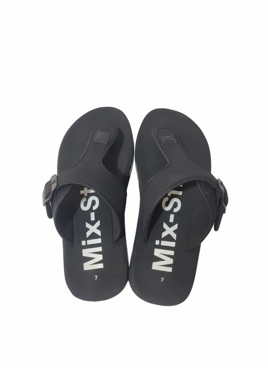 Men’s Premium Buckle-Strap Flip-Flops