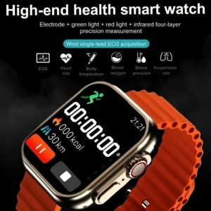 Health Smartwatch with ECG & Fitness Tracking