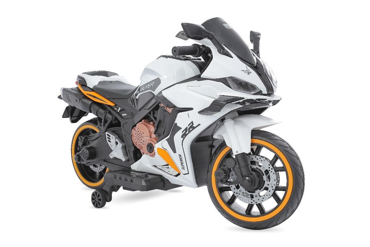 Children’s Ride-On Motorcycle Toy with Training Wheels – Sporty Design Bike Children’s Ride-On Motorcycle Toy with Training Wheels – Sporty Design Bike