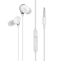vivo Premium Wired In-Ear Earphones (Classic White)