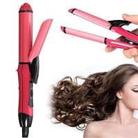 2-in-1 Hair Straightener & Curler 4
