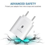 Compact GaN Tech Power Adapter for Galaxy Smartphones & Tablets