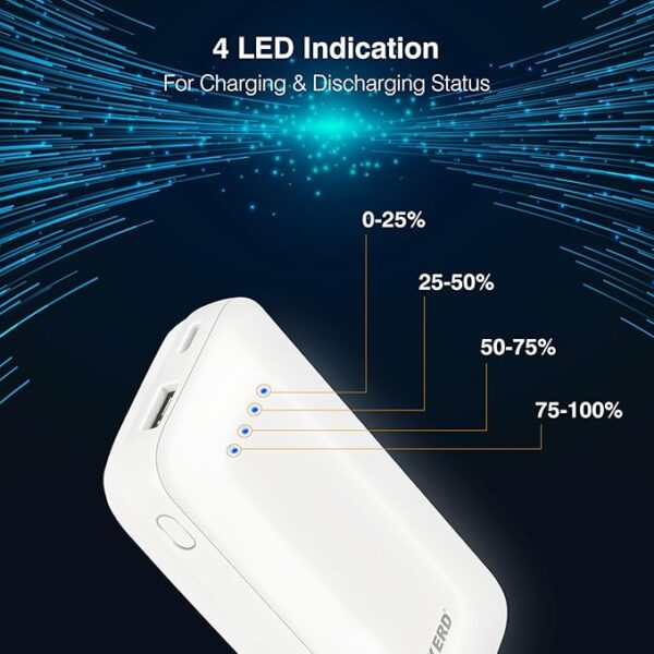 ERD Premium 10000mAh Mobile Power Bank (PB-10KE) with Dual Output 4