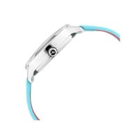 Fastrack Stunners Quartz Analog Pink Dial Leather Strap Watch for Girls Left Said