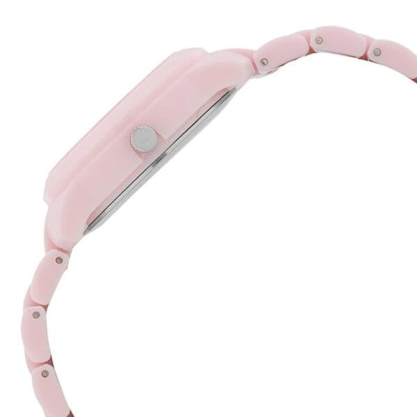 Fastrack Tropical Waters Quartz Analog Pink Dial Plastic Strap Watch for Girls Left Said
