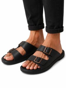 Men’s Double-Strap Slippers