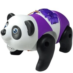 Interactive Musical Walking Panda Toy with 3D LED Lights & Rotating Disco Ball