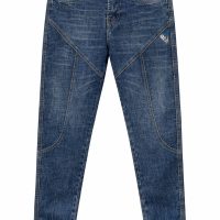 Men’s Urban Architect Panelled Slim-Straight Jeans