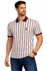 Men’s Urban Heritage Striped Regular Fit Polo Shirt