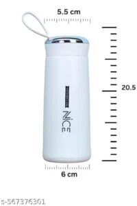 Stainless Steel Travel Flask Water Bottle with Carry Loop