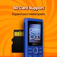 Nokia 110 Power Keypad Phone,Dual SIM, Camera, Long Lasting Battery,Phone Talker (Blue) memory