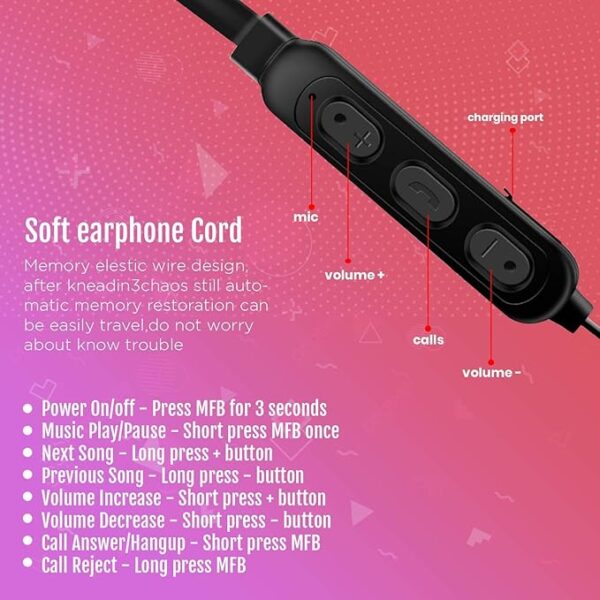 OnePlus Bullets Wireless Z2 ANC Bluetooth Earphones 5 OnePlus Bullets Wireless Z2 ANC Bluetooth Earphones 5