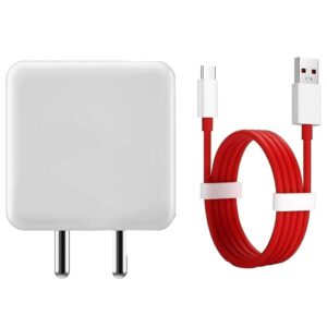 Fast Charger with Red Cable