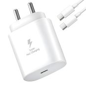 SAMSUNG 25W USB-C PD Adapter (White) 1