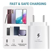 SAMSUNG 25W USB-C PD Adapter (White) 4