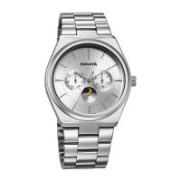 Sonata Silver watch