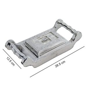 Royal Antique Silver-Finish Dry Fruit Container