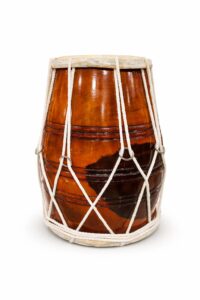 Traditional Wooden Dholak