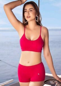 Women’s Solid Sports Bra & Shorts Set