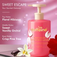 mCaffeine Sweet Escape Perfume Body Lotion 4