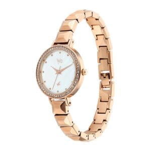 Fastrack Vyb Rose Gold Analog Watch for Women