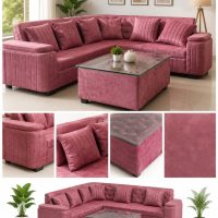 L-Shape Sectional 6 Seater Sofa Set 2