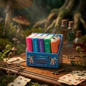 Adventures in Wonderland Eraser Set.
