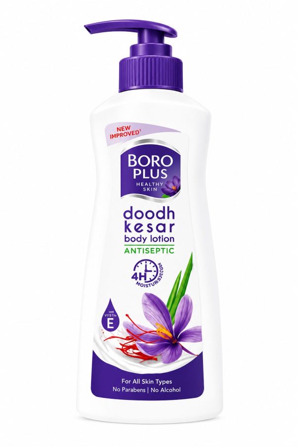 Boro Plus Doodh Kesar Antiseptic Body Lotion