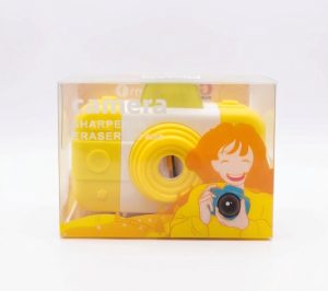Camera Shaped Sharpener & Eraser Set