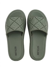 Casual Wide Single Strap Slippers