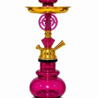 Crystal Diamond Design Hookah pink