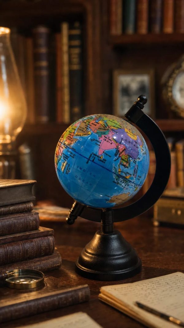 Educational Tabletop World Globe.