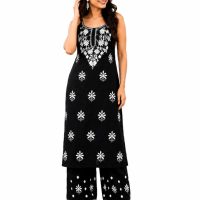 Kurta Palazzo Set black