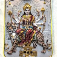 Maa Durga Sherawali Photo Frame.