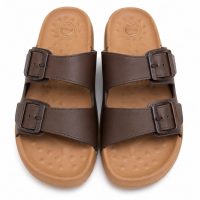 Men Brown Regular Fit Casual Slides