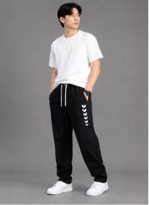 Men's Blue Denim Jogger Pants