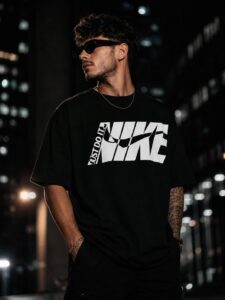 Men Loose Fit Oversized Short Sleeve T-Shirt
