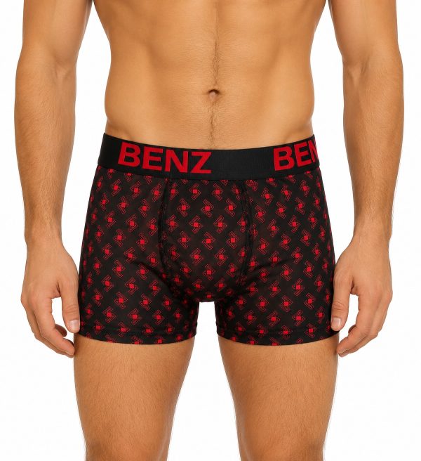 Men's Printed Trunks Innerwear red