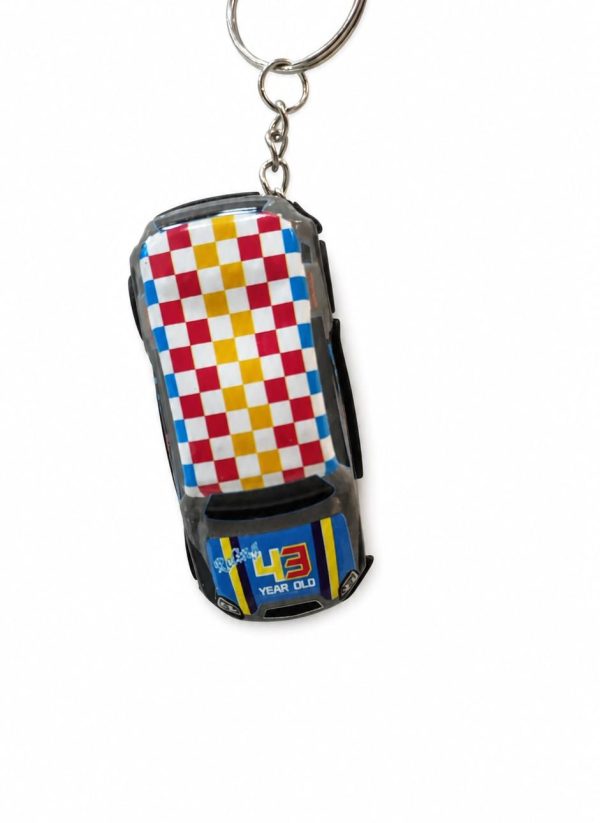 Miniature Sports Car Keychain