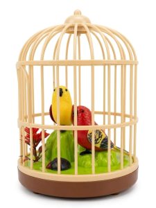 Musical Bird Cage Toy