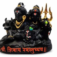 Shiv Parivar Murti with Trishul