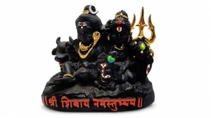 Shiv Parivar Murti with Trishul