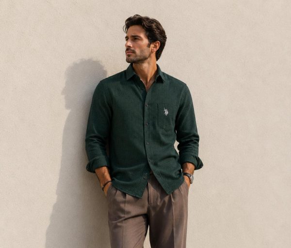 Textured Shirt For Men .