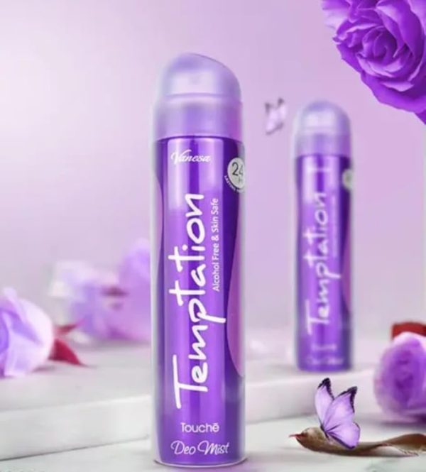 Vanesa Temptation Touche Deo Mist for Women (150ml) 3 Vanesa Temptation Touche Deo Mist for Women (150ml) 3